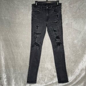 American Eagle Next Level Stretch Distressed Jeans Size 31x30